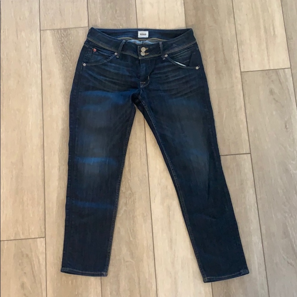 Hudson Colin Flap Skinny Crop Jeans